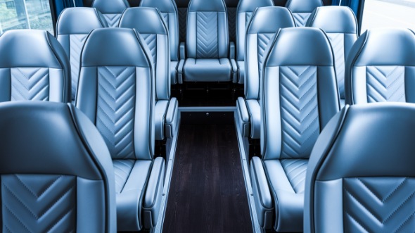 18 passenger minibus interior