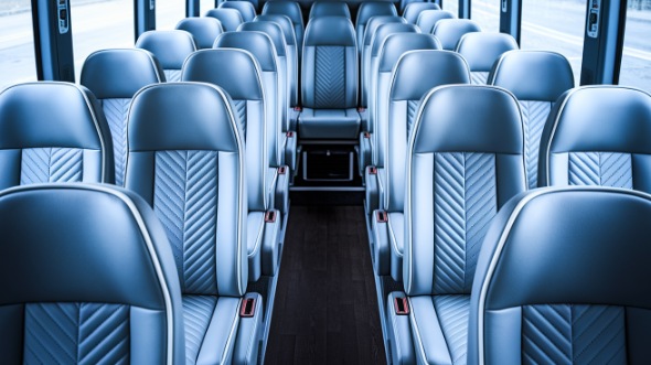 30 passenger minibus inside gilbert