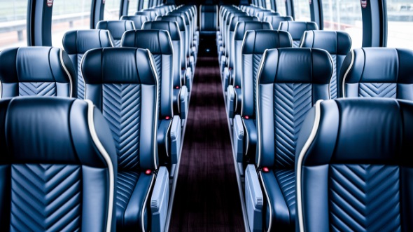 55 passenger charter bus rental surprise