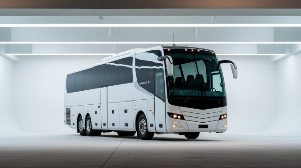 glendale 56 passenger charter bus