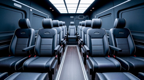 mesa sprinter van with driver interior