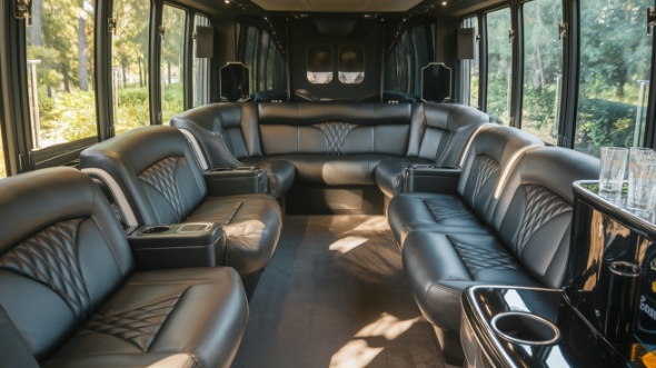 party bus rental inside surprise