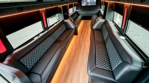 party bus rental interior mesa