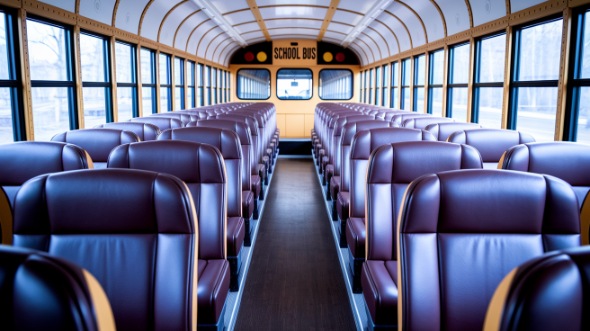 school bus rental inside gilbert